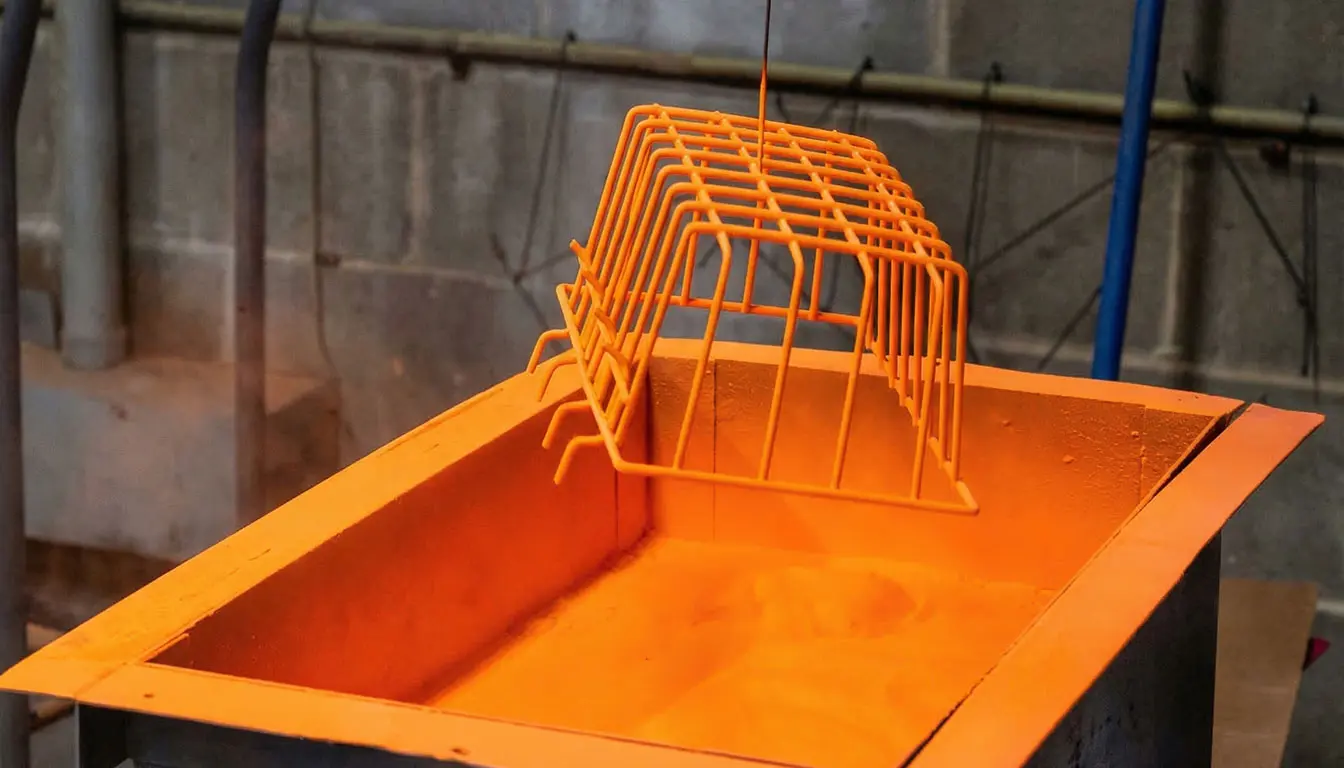 Порошковое покрытие в псевдоожиженном слое